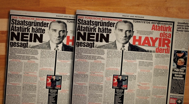 Alman Bild gazetesinden skandal başlık